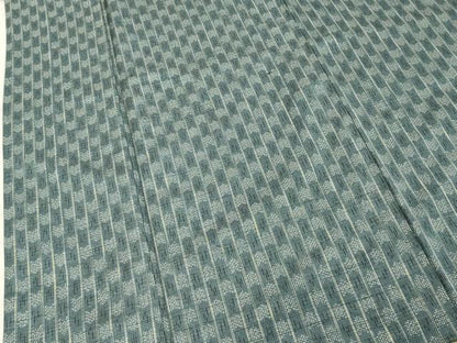 平和屋着物■上質な紬　矢絣間道　正絹　逸品　DABF9694ya