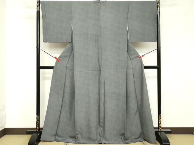 平和屋着物■江戸小紋　鮫小紋柄　正絹　逸品　DABF9701cd