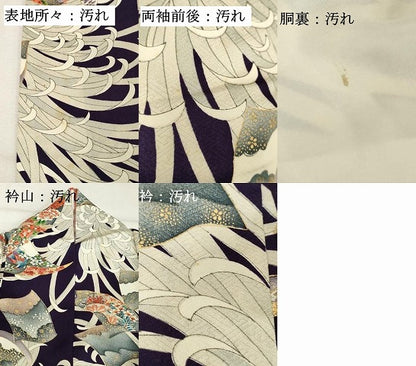 平和屋着物■訪問着　乱菊　正絹　逸品　DABF9724cd