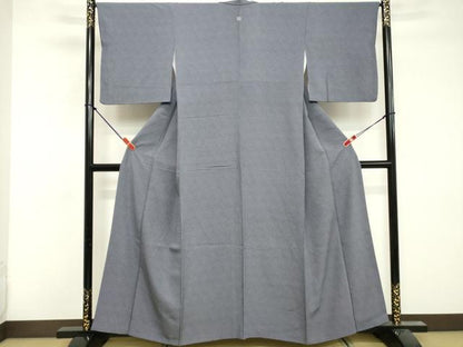 平和屋着物■江戸小紋　大小あられ　正絹　逸品　DABF9735cd