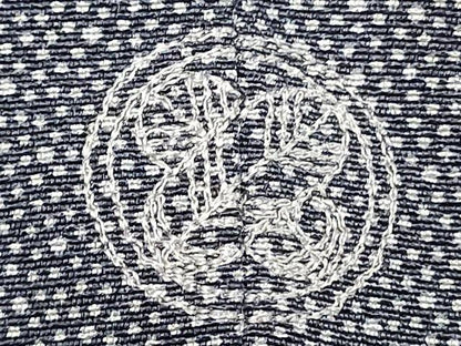 平和屋着物■江戸小紋　大小あられ　正絹　逸品　DABF9735cd