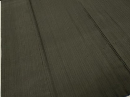 平和屋着物■男性　紬　間道　正絹　逸品　DABF9747cd