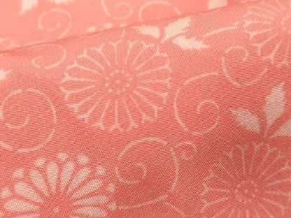 平和屋着物■長襦袢　無双仕立て　菊唐草文　正絹　逸品　DABF9749cd