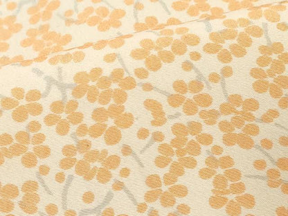 平和屋着物■長襦袢　無双仕立て　枝花文　正絹　逸品　DABF9753cd