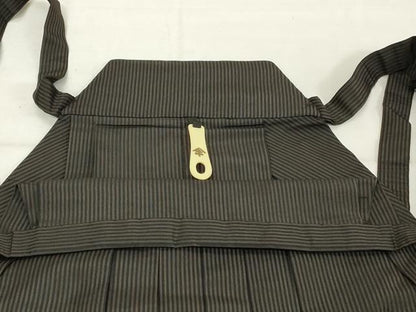 平和屋着物■男性　行灯袴　間道　正絹　逸品　DABF9772cd