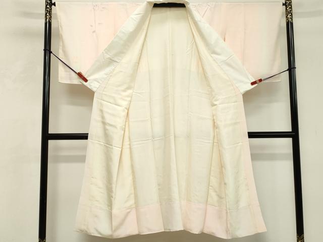 平和屋着物■長襦袢　袷　舞花文　暈し染め　正絹　逸品　DABF9790cd