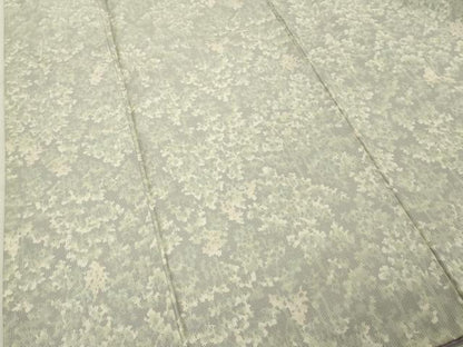 平和屋着物■上質な紬　霞文　正絹　逸品　DABF9791cd