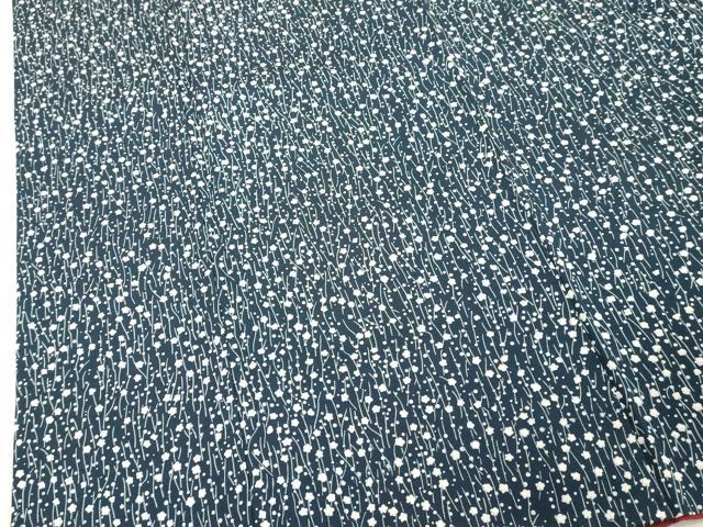 平和屋着物■上質な小紋 小花文 正絹 逸品 DABF9817cd