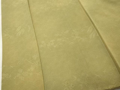 平和屋着物■江戸小紋 鮫小紋柄 草花文 暈し染め 正絹 逸品 DABF9818cd