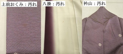平和屋着物■上質な小紋 丸文 正絹 逸品 DABF9819cd