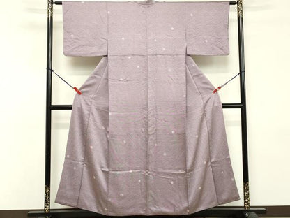 平和屋着物■上質な小紋 丸文 正絹 逸品 DABF9819cd