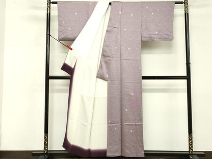 平和屋着物■上質な小紋 丸文 正絹 逸品 DABF9819cd