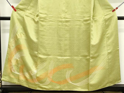 平和屋着物■訪問着 抽象文様 金彩 正絹 逸品 DABF9820cd
