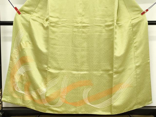 平和屋着物■訪問着 抽象文様 金彩 正絹 逸品 DABF9820cd