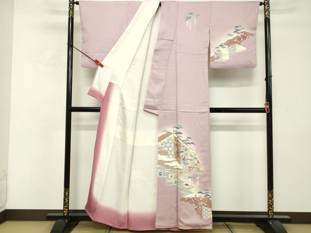 平和屋着物■訪問着 宝尽くし 金銀彩 正絹 逸品 DABF9825cd