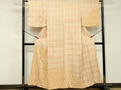 平和屋着物■訪問着 桐唐草 暈し染め 正絹 逸品 DABF9827cd