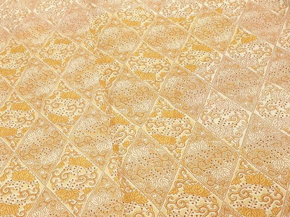 平和屋着物■訪問着 桐唐草 暈し染め 正絹 逸品 DABF9827cd