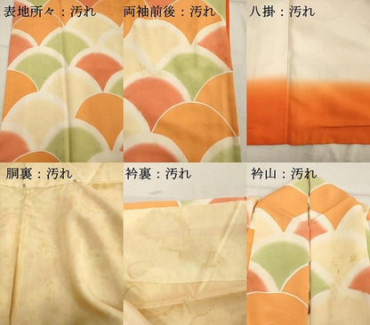 平和屋着物■上質な小紋 青海波 正絹 逸品 DABF9835cd
