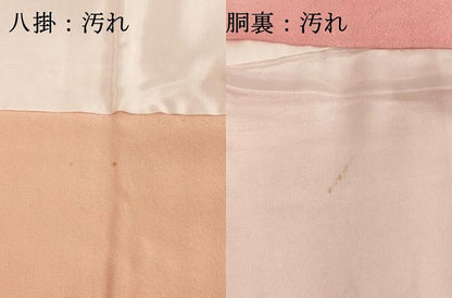 平和屋着物■上質な小紋 草葉文 暈し染め 金糸 正絹 逸品 DABF9836cd