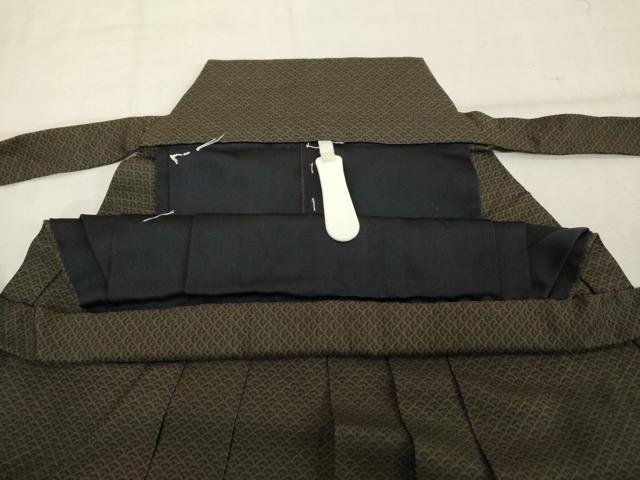 平和屋着物■男性 行灯袴 青海波 正絹 逸品 DABF9849cd