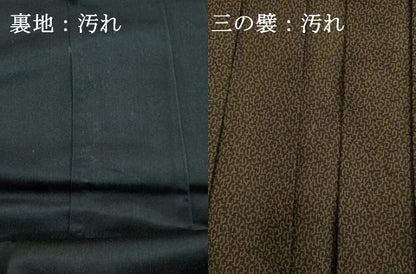 平和屋着物■男性 行灯袴 抽象文様 正絹 逸品 DABF9850cd