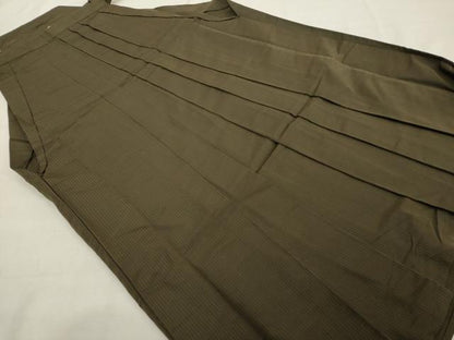 平和屋着物■男性 行灯袴 間道 正絹 逸品 DABF9852cd