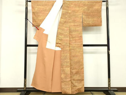平和屋着物■上質な小紋 霞文 正絹 逸品 DABF9857cd