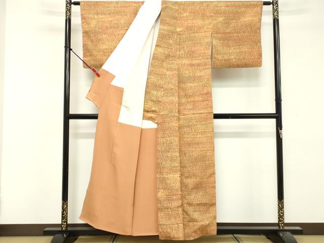 平和屋着物■上質な小紋 霞文 正絹 逸品 DABF9857cd