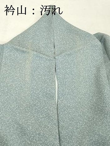 平和屋着物■訪問着　駒刺繍　流水草花文　暈し染め　金銀彩　正絹　逸品　DABF9863cd