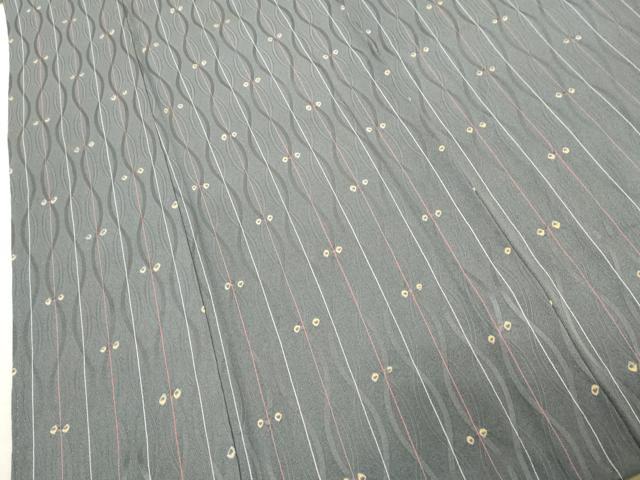 平和屋着物■上質な小紋　絞り　間道　正絹　逸品　DABF9893cd