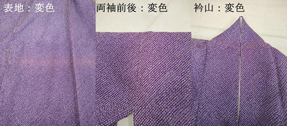 平和屋着物■小紋　鹿の子文　洗える着物　DABF9921cd