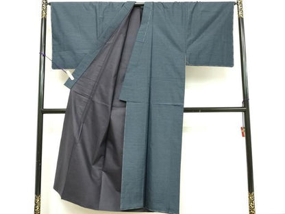 平和屋着物■男性　本場大島紬　亀甲柄　正絹　逸品　未使用　DABF9934cd