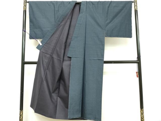 平和屋着物■男性　本場大島紬　亀甲柄　正絹　逸品　未使用　DABF9934cd