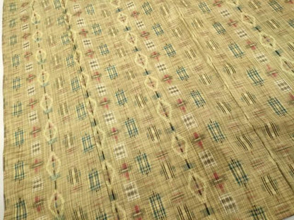 平和屋着物■上質な紬　抽象文様　正絹　逸品　DABF9947cd