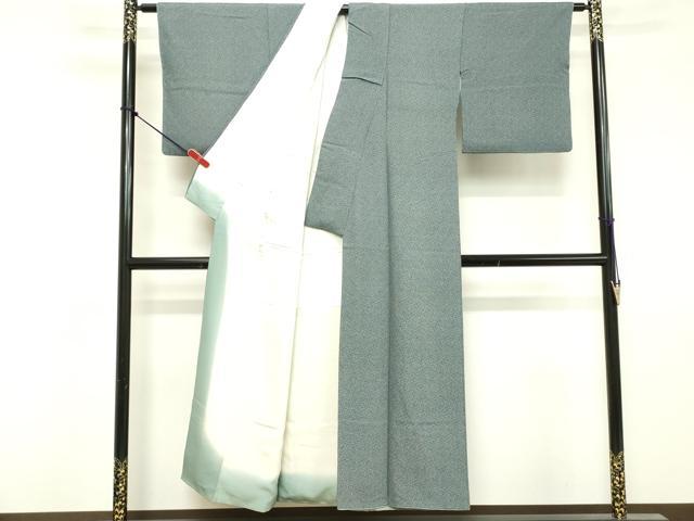 平和屋着物■江戸小紋　舞花文　正絹　逸品　DABF9960cd