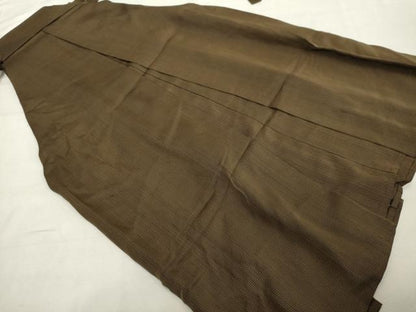 平和屋着物●男性　行灯袴　横段文　正絹　逸品　DABF9992cd