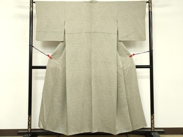 平和屋着物■上質な小紋　霞文　正絹　逸品　DABF9993cd