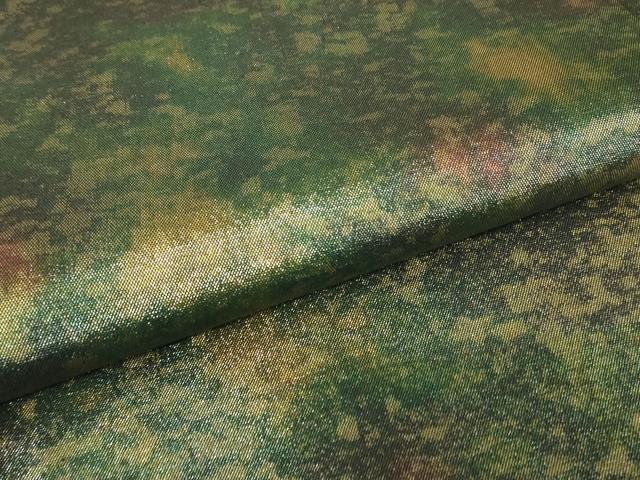 平和屋着物▼西陣　全通柄袋帯　霞文　引箔　証紙付き　正絹　逸品　未使用　DABG0116az