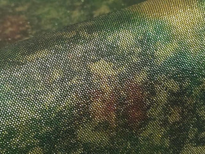平和屋着物▼西陣　全通柄袋帯　霞文　引箔　証紙付き　正絹　逸品　未使用　DABG0116az
