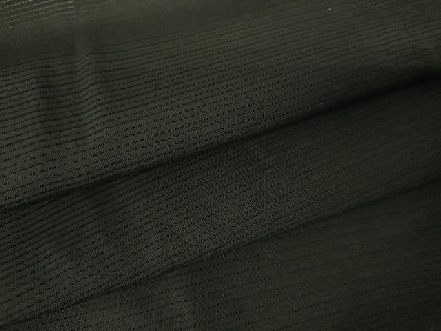 平和屋着物▽男性　長羽織　スリーシーズン　春夏秋　塵除け　絽　黒地　キングサイズ　正絹　逸品　DABG0436az