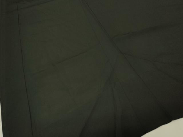平和屋着物▽男性　長羽織　スリーシーズン　春夏秋　塵除け　絽　黒地　キングサイズ　正絹　逸品　DABG0437az