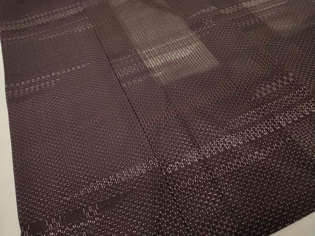 平和屋着物▽道行コート　スリーシーズン　春夏秋　塵除け　霞文　正絹　逸品　未使用　DABG0443az