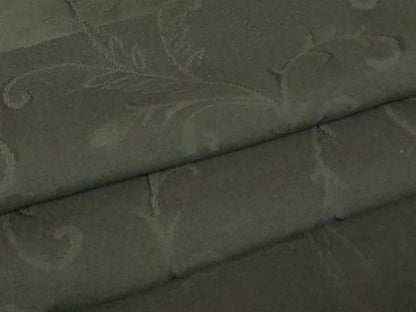 平和屋着物▽羽織　スリーシーズン　春夏秋　塵除け　蔦の葉文　黒地　正絹　逸品　未使用　DABG0661az