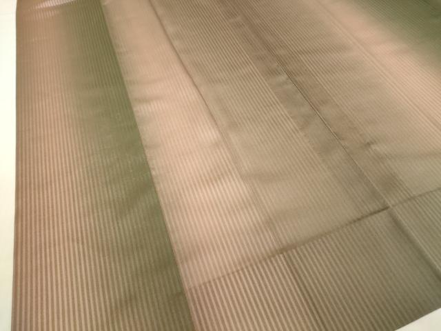 平和屋着物▽道中着　スリーシーズン　春夏秋　塵除け　縞　ロング丈　正絹　逸品　DABG0721az