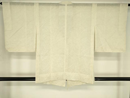 平和屋着物▽道行コート　スリーシーズン　春夏秋　塵除け　芝文　正絹　逸品　DABG0724az
