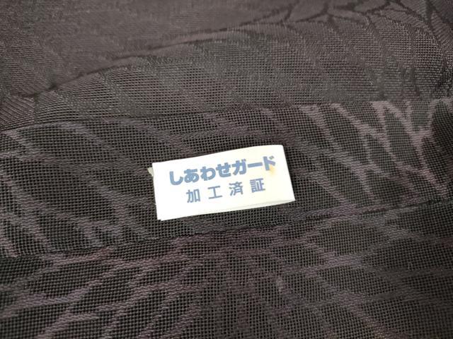 平和屋着物▽道行コート　スリーシーズン　春夏秋　塵除け　花尽くし　ロング丈　正絹　逸品　DABG0730az