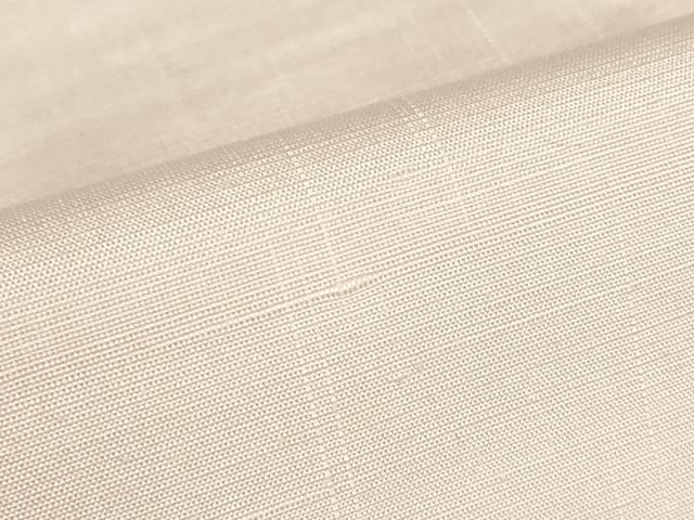平和屋着物▽上質な紬　単衣　薄桜色　正絹　逸品　DABG0741az