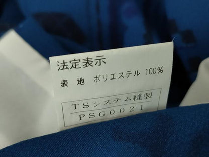 平和屋着物▽小紋　単衣　幾何学間道　洗える着物　DABG0763az