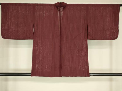 平和屋着物▽道中着　スリーシーズン　春夏秋　塵除け　舞葉間道　洗える着物　DABG0790az