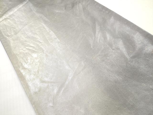平和屋着物◎六通柄袋帯　霞文　金銀糸　引箔　正絹　逸品　DABG1083xg